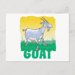 Kid Friendly Goat Postcard