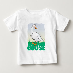 Kid Friendly Goose Baby T-Shirt