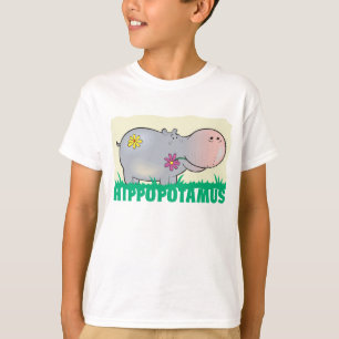 Kid Friendly Hippopotamus T-Shirt