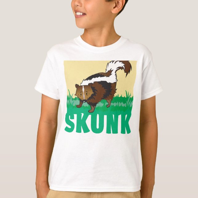 Kid Friendly Skunk T-Shirt (Front)