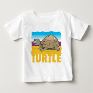 Kid Friendly Turtle Baby T-Shirt