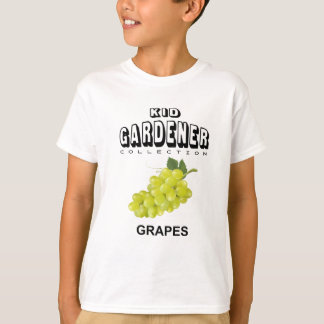 Kid Gardener Collection Grapes (Green) T-Shirt