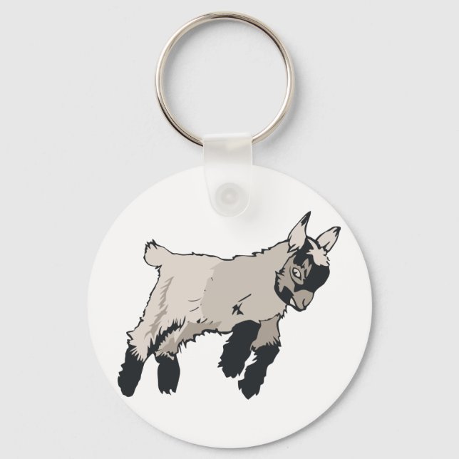Kid Goat Key Ring (Front)