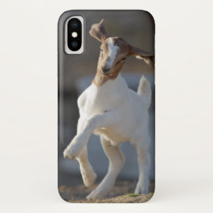 Kid Goat Playing iPhone X Case