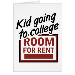 Kid Going to College Room For Rent