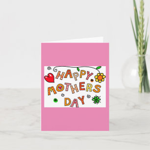 Kid Happy Mother's Day Card