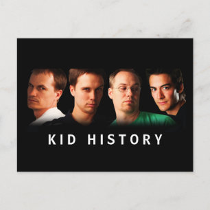 Kid History Cast Postcard