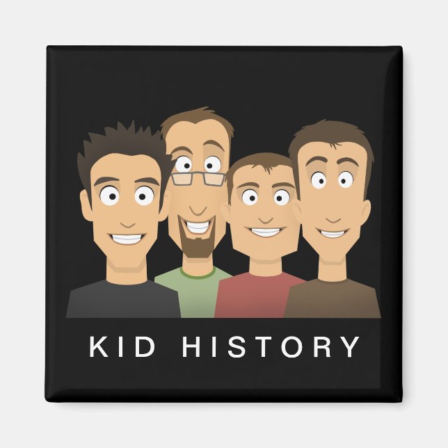 Kid History Magnet (Front)