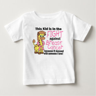Kid In The Fight Against Breast Cancer Baby T-Shirt