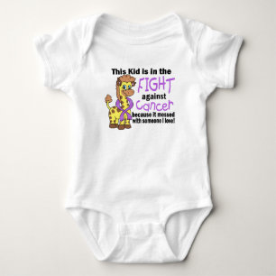Kid In The Fight Against Cancer Baby Bodysuit