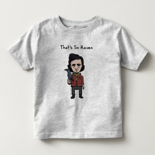 Kid Legends Young Edgar Allen Poe Toddler T-Shirt