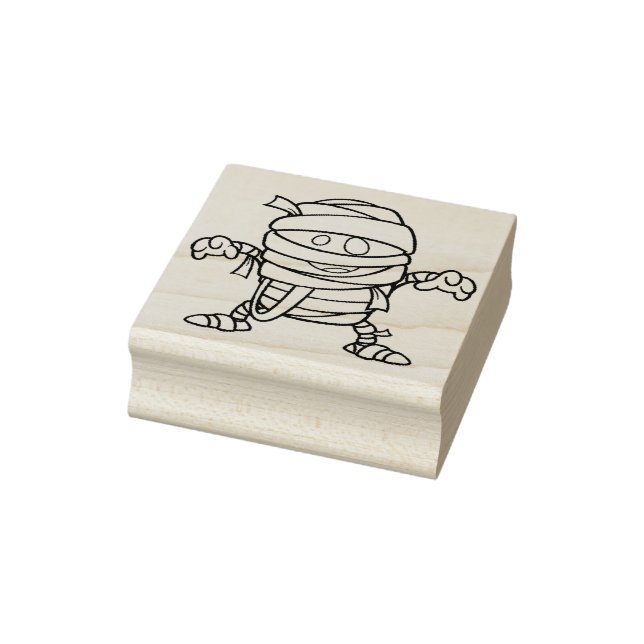 Kid mummy 2 illustration art stamp (Stamp)