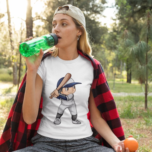 Kid Playing Baseball T-Shirt (Creator Uploaded)