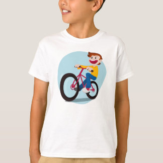 Kid Riding a Bike T-Shirt