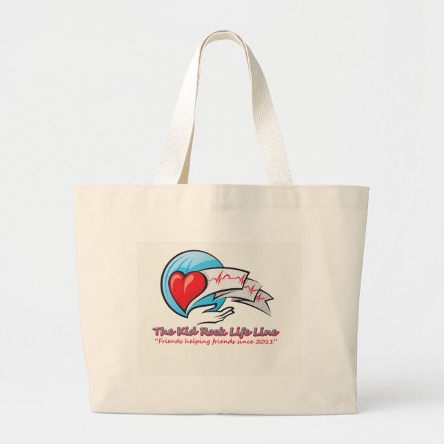 Kid Rock Life Line Tote Bag (Front)