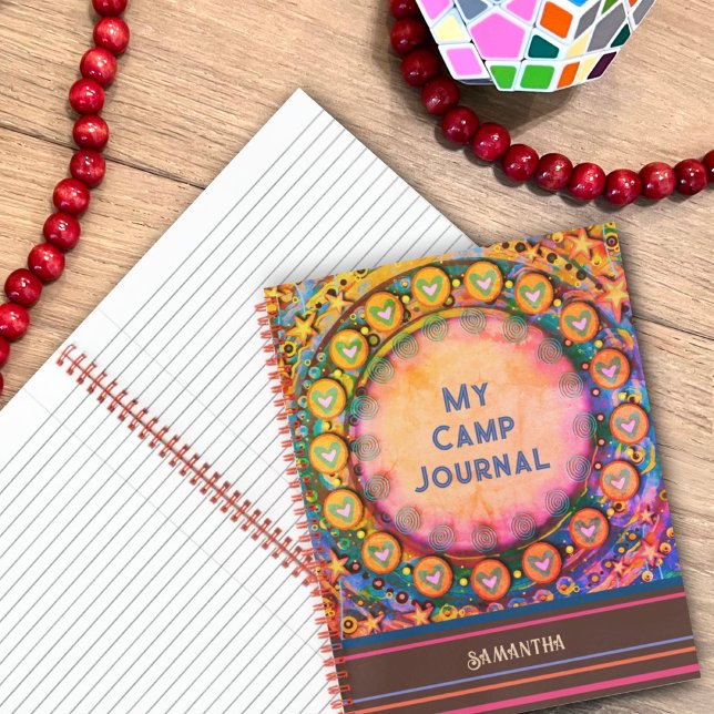 Kid’s Camp Journal Colourful Custom Fun (Creator Uploaded)