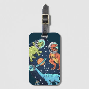 Kid’s Dinosaur Luggage Tag