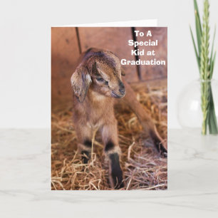 KID SAYS "TO A SPECIAL KID AT GRADUATION"T CARD