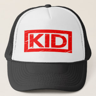 Kid Stamp Trucker Hat