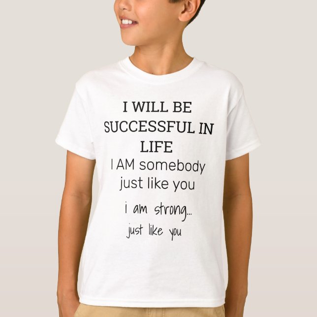 KID SUCCESSFUL SHIRT (Front)