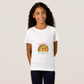 Kid T Shirt designed "Let's Talk About It"