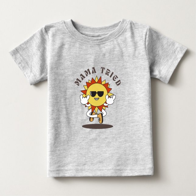 Kid t-shirt  “mama tried” (Front)