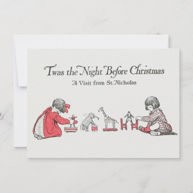 Kid Thank You Christmas Card (Front)