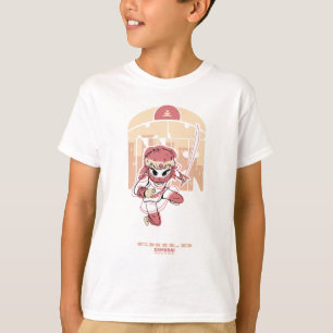 Kid With Warrior Clothes T-Shirt