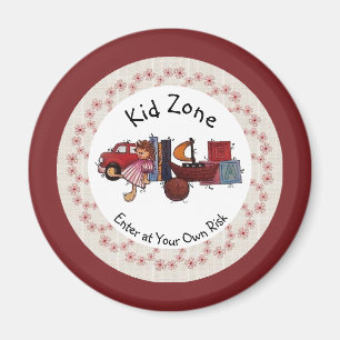 Kid Zone Magnet