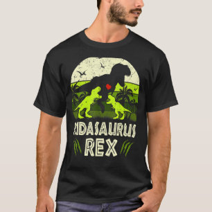 Kida Dinosaur T Rex Kidasaurus 2 Kids Family Match T-Shirt