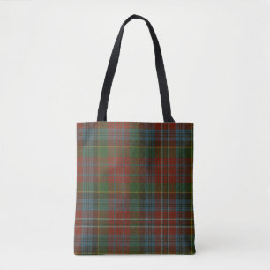 Kidd Clan Tartan Tote Bag