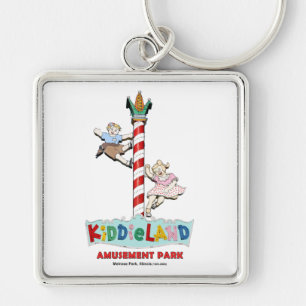 Kiddieland Melrose Park, IL, Pole Sign Key Ring