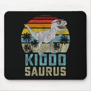 Kiddosaurus T Rex Dinosaur Kiddo Saurus Family Mat Mouse Mat