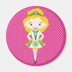 KIDLETS :: irish dancer blonde Magnet