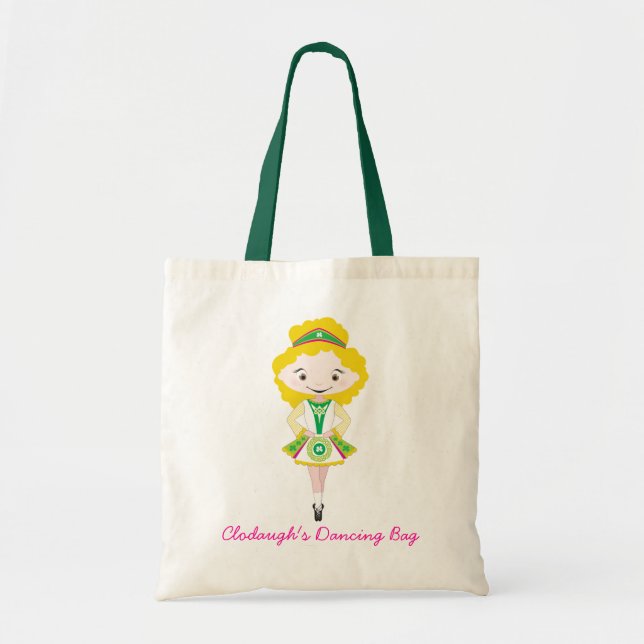 KIDLETS :: irish dancer blonde Tote Bag (Front)