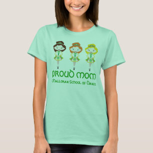 KIDLETS irish dancer dancing school proud mum T-Shirt