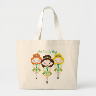 KIDLETS irish dancer dancing shoe bag group TRIO