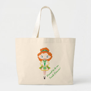 KIDLETS irish dancer dancing shoe bag red hair
