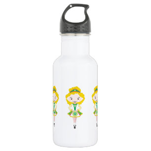 KIDLETS irish dancer dancing troupe blonde hair 532 Ml Water Bottle