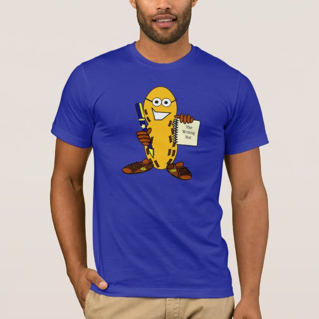 kidlit writer, writing shirt , writing nut (Front)