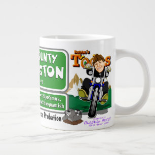 Kidnap County Washington  Giant Coffee Mug