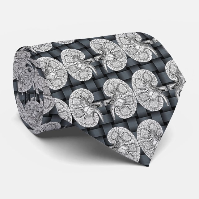 KIDNEY 2 DRAWING TIE (Rolled)