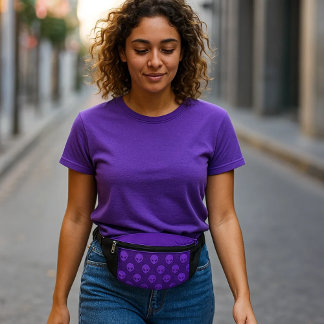 Kidney Alien Morada - To walk in peace Bum Bags