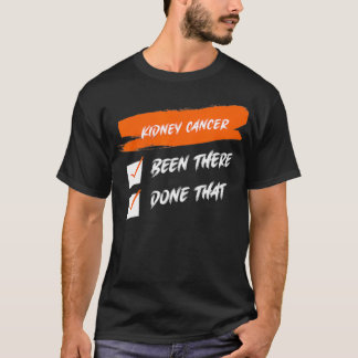 Kidney Cancer Awareness Daughter Of A Warrior Oran T-Shirt