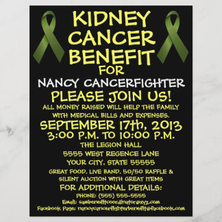 Kidney Cancer Benefit Flyer