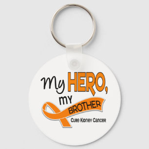 Kidney Cancer MY HERO MY BROTHER 42 Key Ring