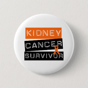 Kidney Cancer Survivor 6 Cm Round Badge