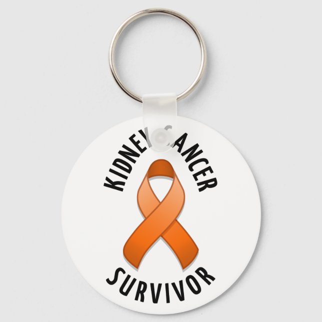 Kidney Cancer Survivor Keychain (Front)