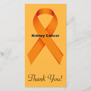 Kidney Cancer Thank You Card