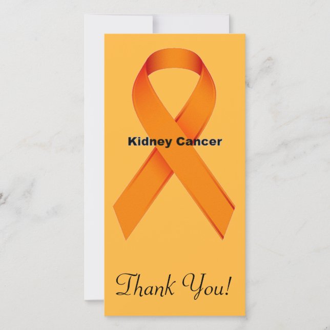 Kidney Cancer Thank You Card (Front)